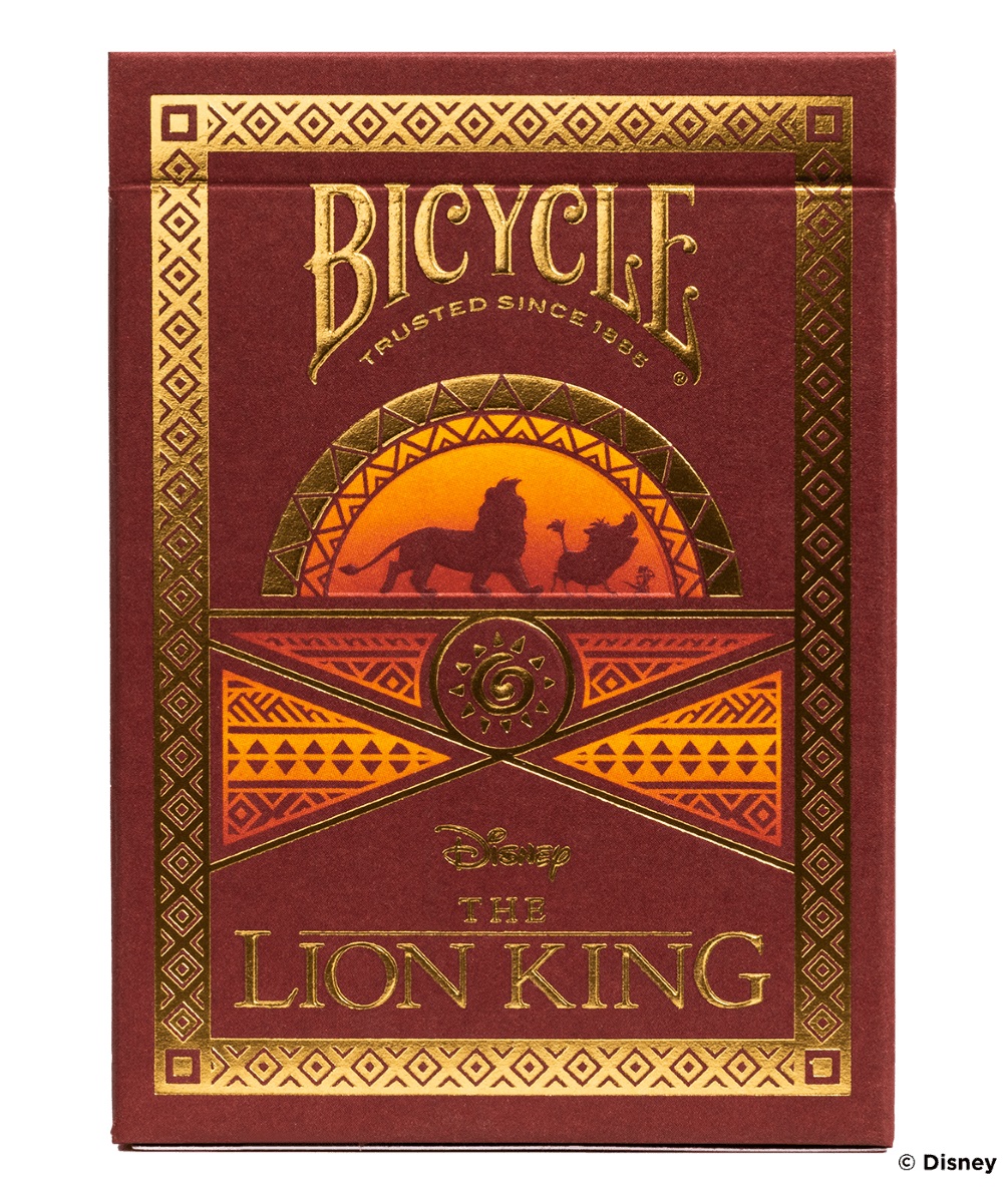 Bicycle Poker Cards Disney The Lion King