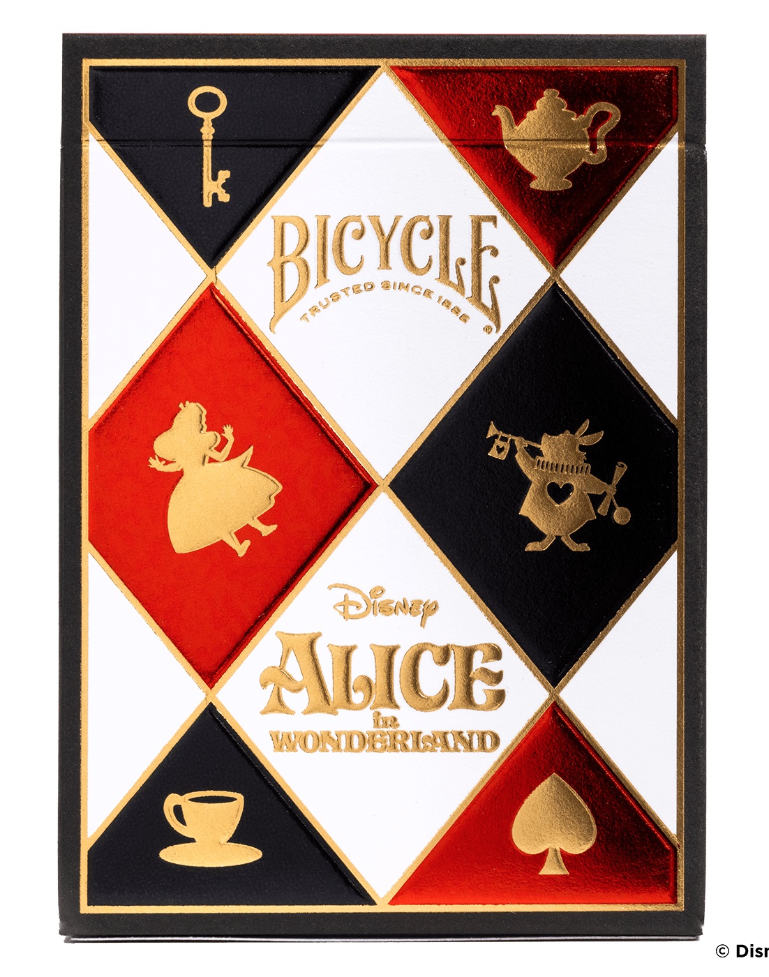 Bicycle Poker Cards Disney Alice In Wonderland
