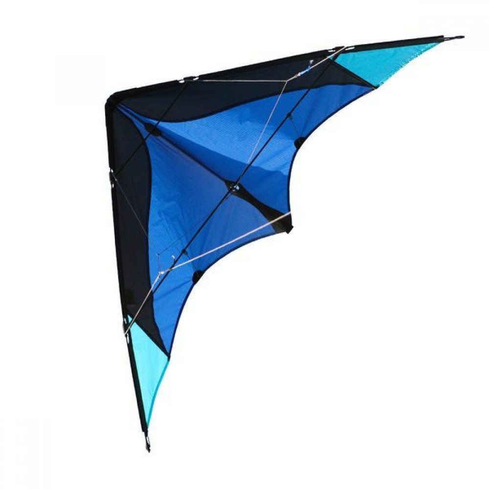 Elliot Delta Basic Kite/Vlieger Blue-Black