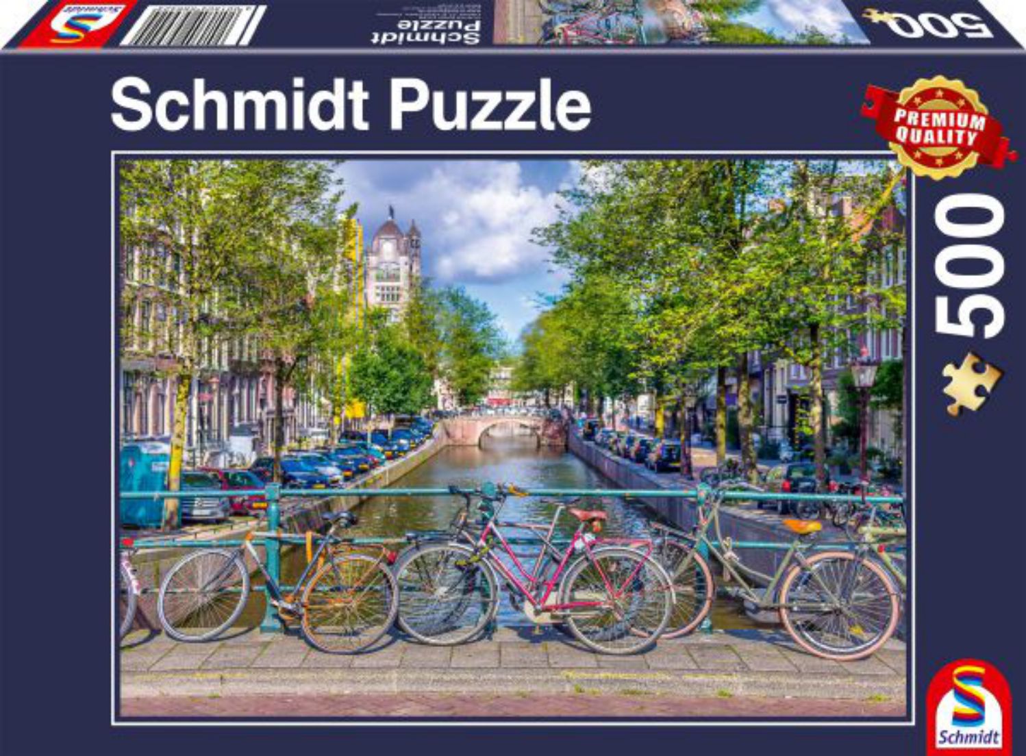 Schmidt Puzzle Amsterdam 500St. Puzzel