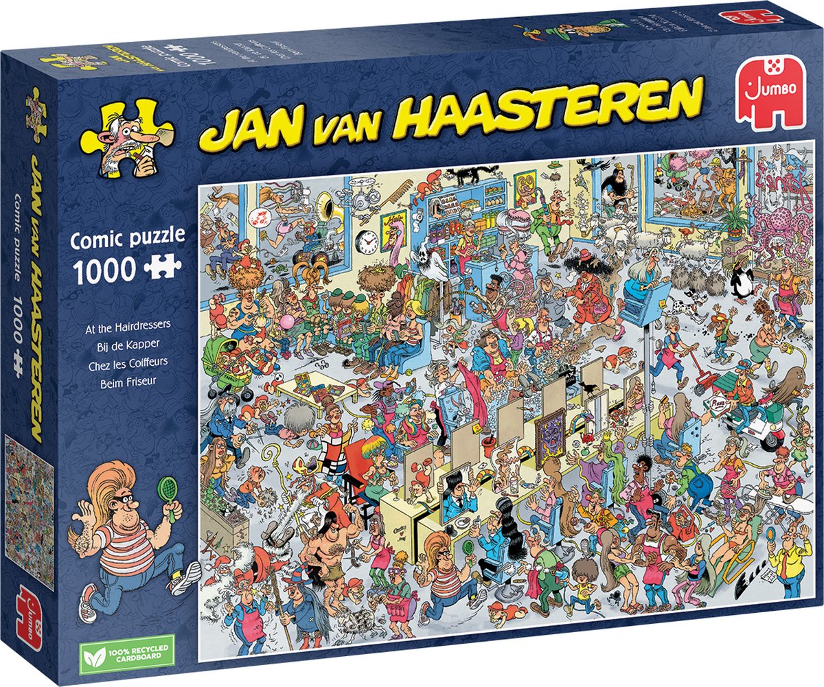 Jan Van Haasteren Puzzle 1000 Stukjes ( Bij De Kapper )