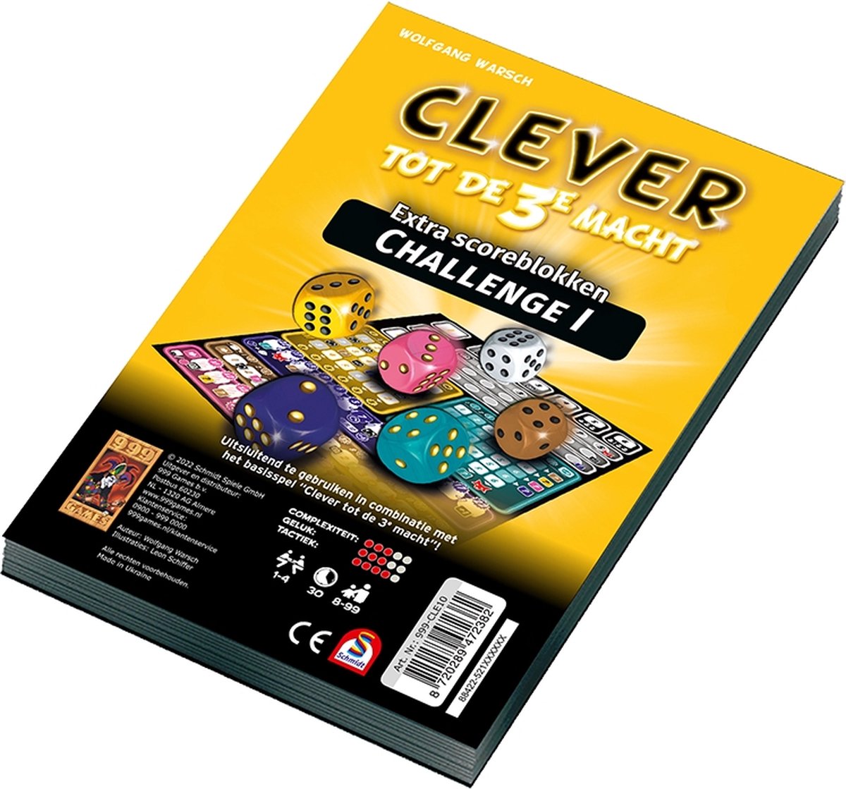 Scoreblokken Clever tot de 3e Macht Extra Scoreblokken