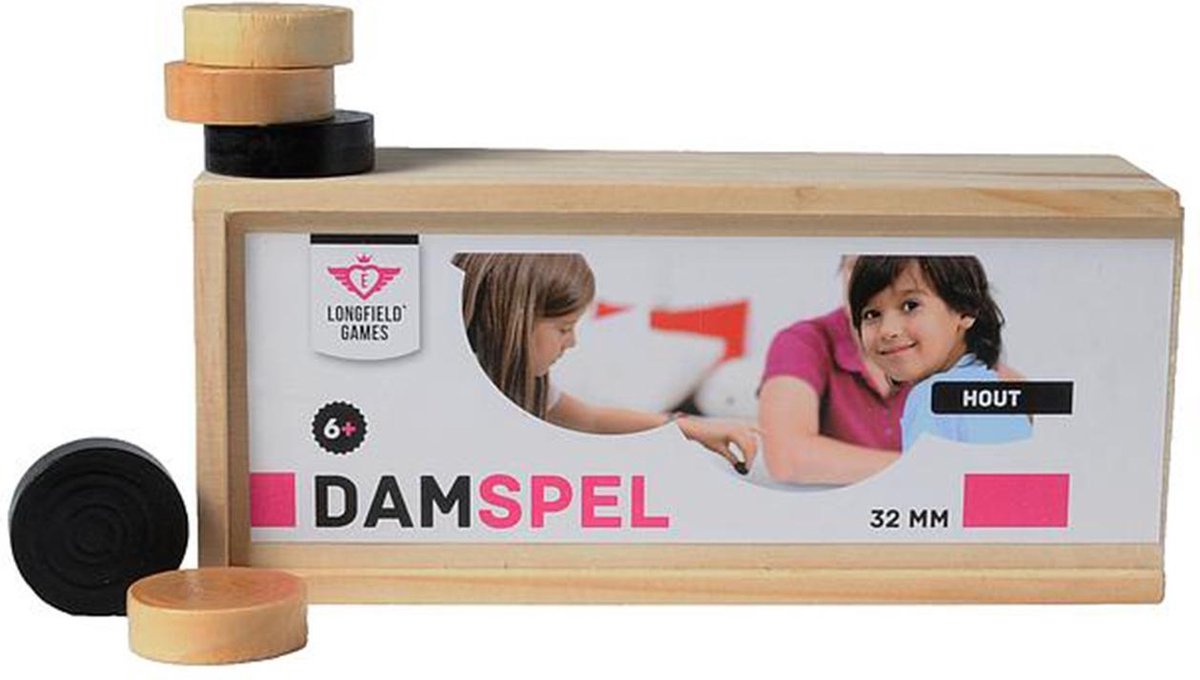 Damstenen Hout 32mm In Kist