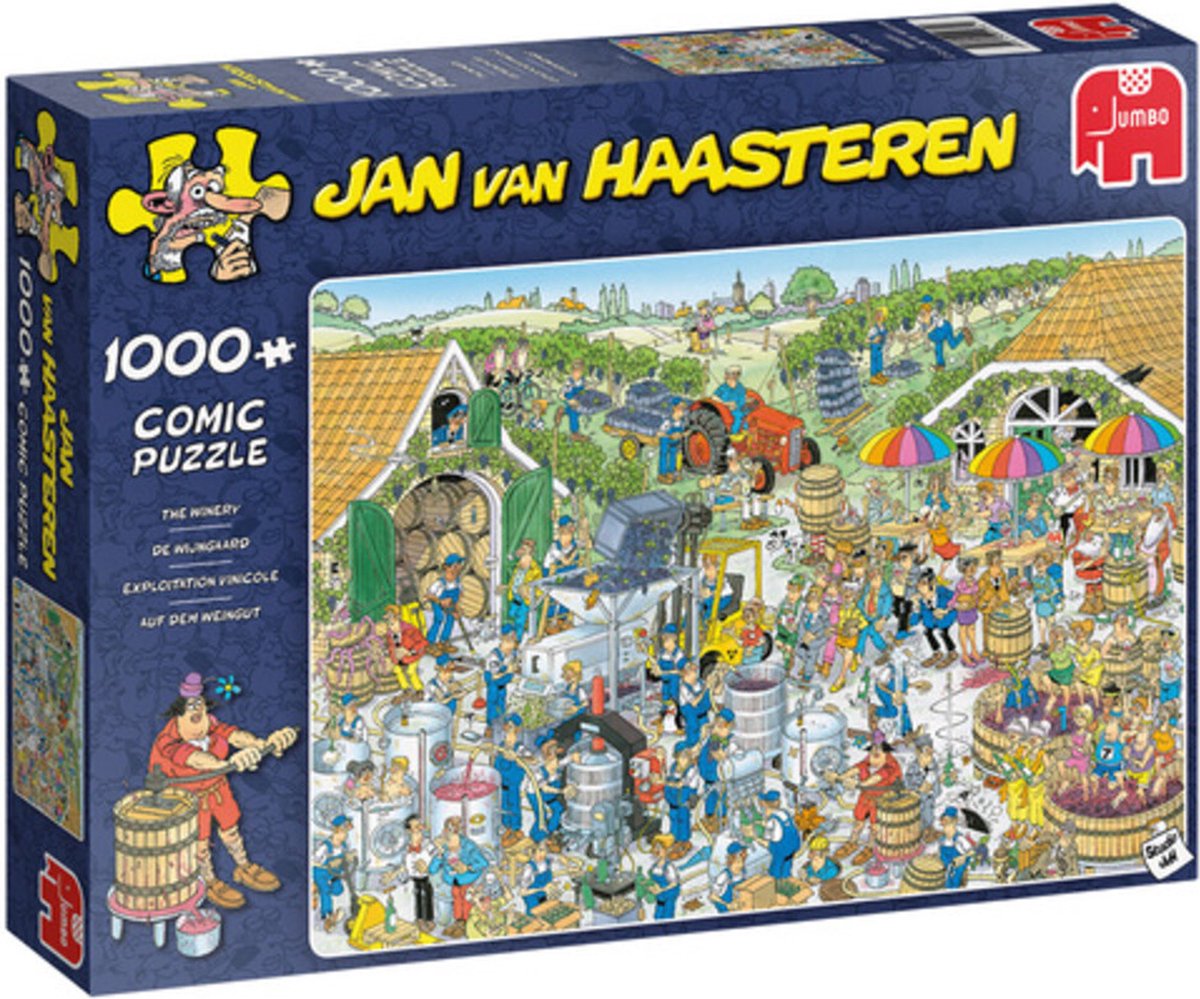 Jan Van Haasteren Puzzel De Wijngaard 1000 Stukjes