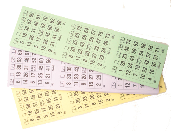 Bingoblok 1-75 3x100st.