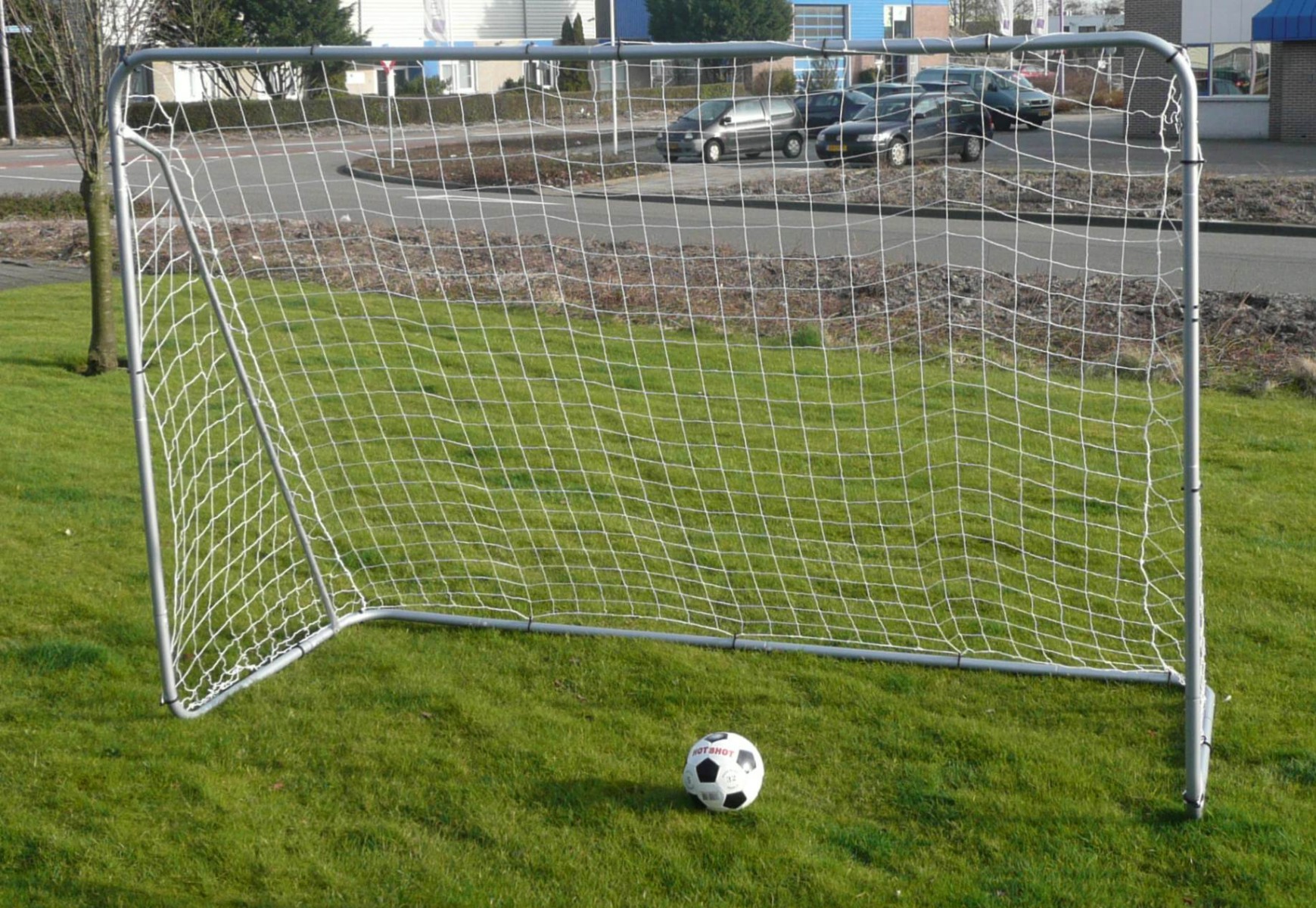 Voetbaldoel 300x205x120cm 38mm clickbuis