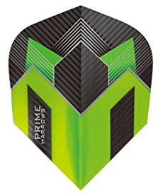 Harrows Flight Prime Black Green 7507