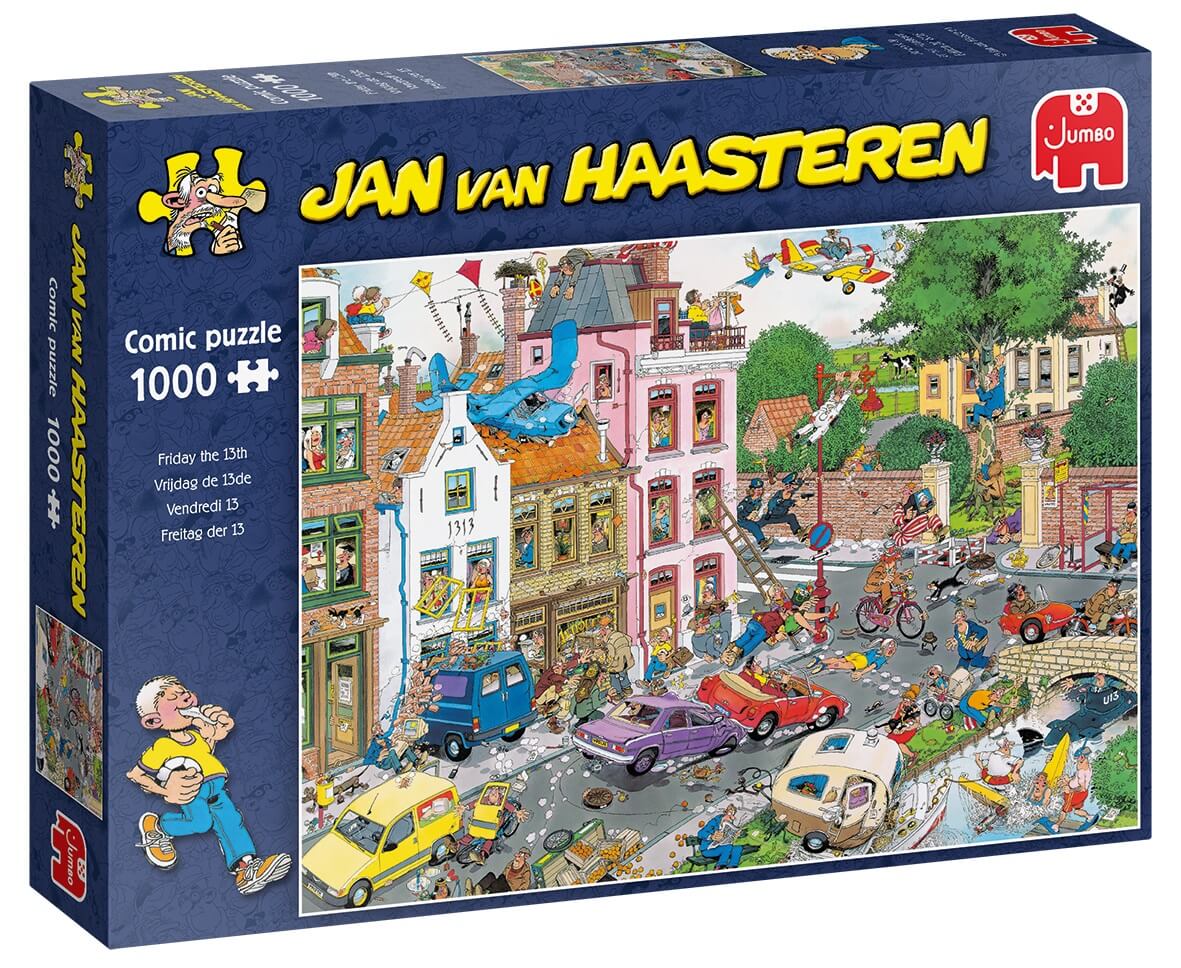 Jan Van Haasteren Puzzel Vrijdag de 13de 1000 Stukjes