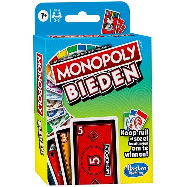 Monopoly Bieden - Het Monopoly Kaartspel