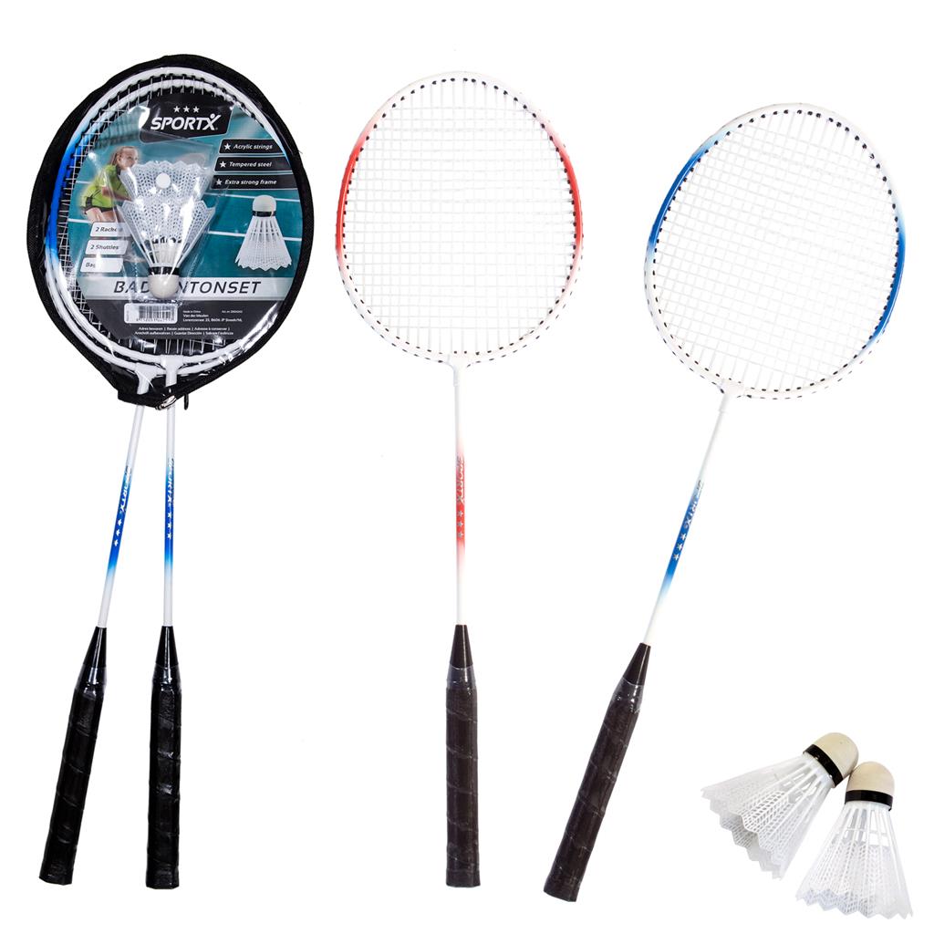 SportX Badmintonset assorti