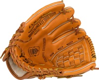 Leder Honkbal Handschoen Links Jr S