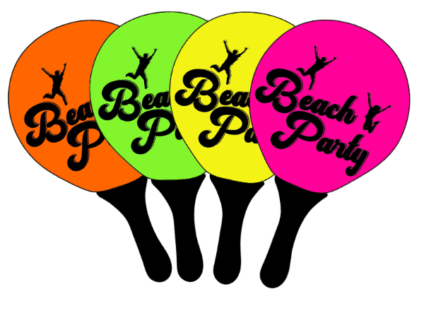 Beachball Set Neon 4 ass.