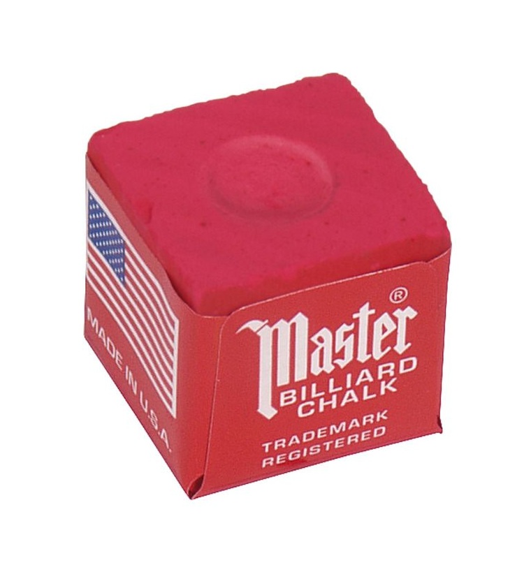 Master Biljart Krijt Rood | Per Stuk