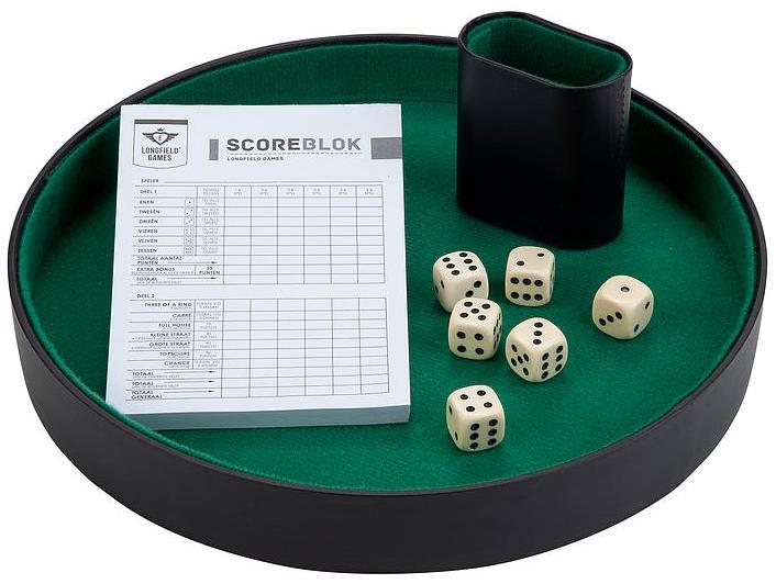Dobbelset Compleet 26cm Yahtzee