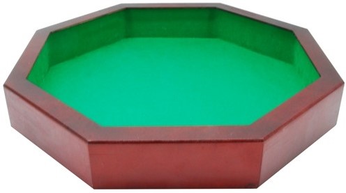 Dobbelpiste Hout 8 Hoekig