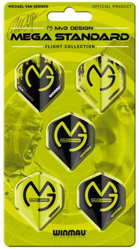 MvGerwen Dart Flight Pack Mega Std - 75 micron