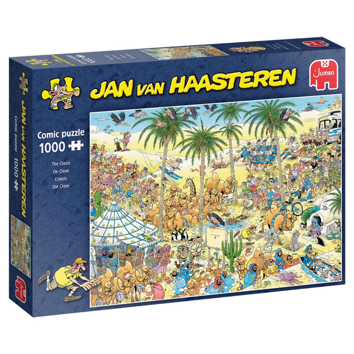 Jan Van Haasteren Puzzel De Oase 1000 Stukjes