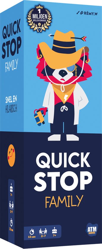 QUICKSTOP Family – Partyspel/Kaartspel | NL