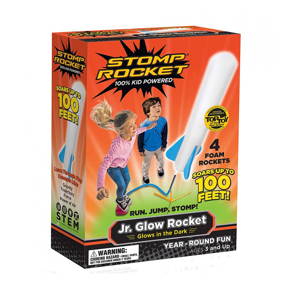 Stomp Rocket Jr. Glow Rockets