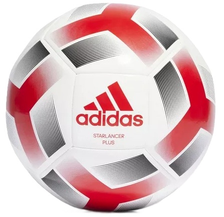 Adidas Starlancer Plus Voetbal | Zwart/Wit/Rood