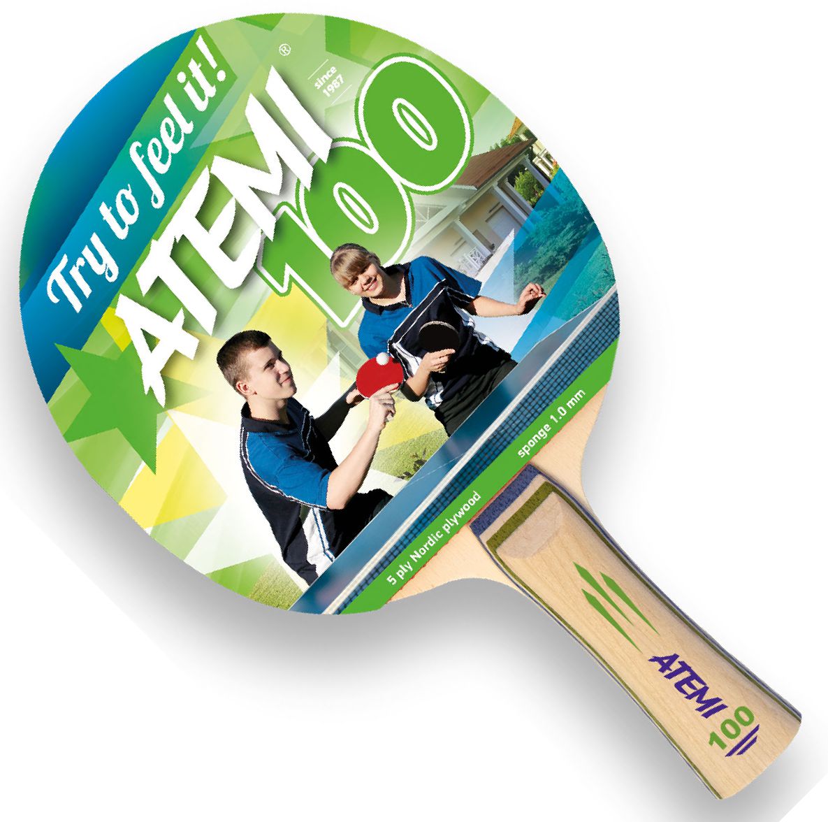 Atemi Tafeltennis Bat 100 