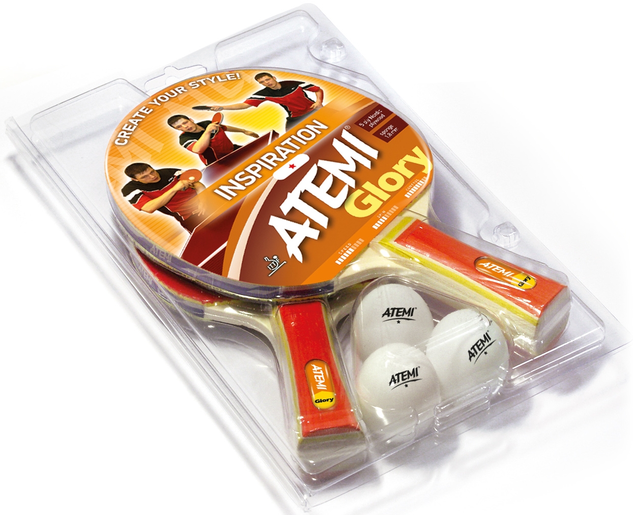 Atemi Tafeltennis Set Glory