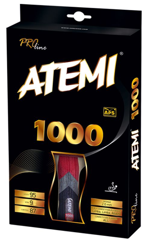 Atemi Tafeltennis Bat 1000 Pro