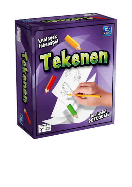 King Pocketspel Tekenen