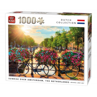 King Puzzle 1000 Stukjes Amsterdam Puzzel