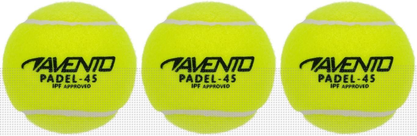 Avento Padel Ballen in Koker - Set van 3
