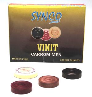 Carrom Stenen Set Incl Striker