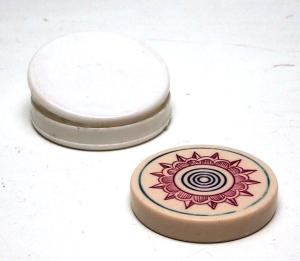 Carrom Striker Schietsteen 7.5Mm x 15Gr. In Doosje