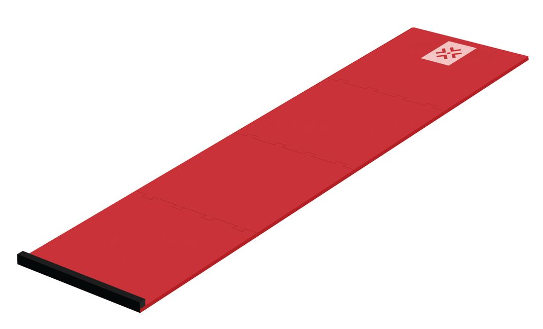 Bullet Puzzle Dart Mat | Rood