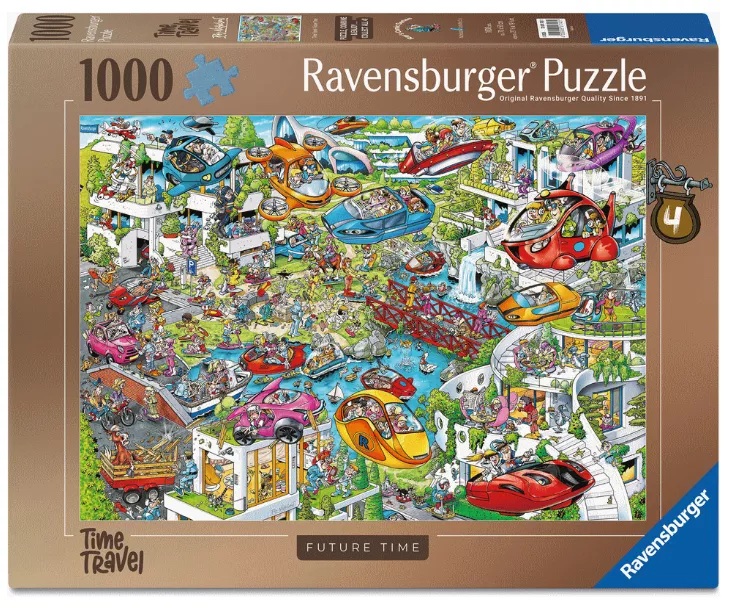 Ravensburger Time Travel 4: Future Time Puzzel/Puzzle 1000St.