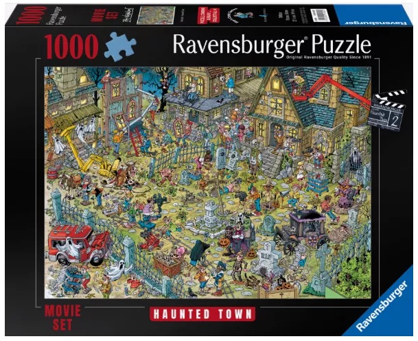 Ravensburger Movieset 2: Haunted Town Puzzel/Puzzle 1000St.