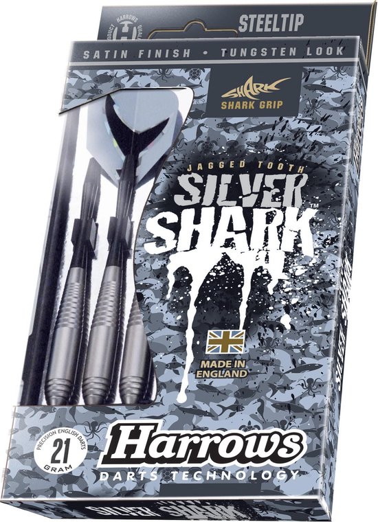 Harrows Silver Shark Dart | 21 Gram