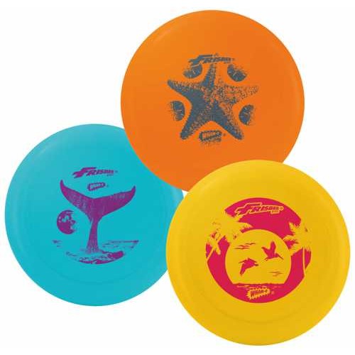 Wham-O Frisbee Malibu 110gr. 3 Color Assorti.