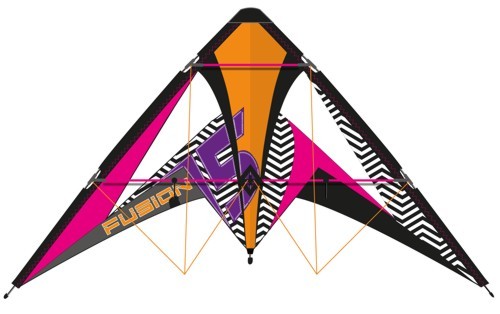 KnoopKites Vlieger Fusion 1.9 Stunt 134X73
