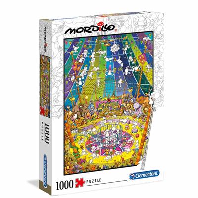 Clementoni Mordillo Puzzle The Show 1000 Stukjes Puzzel