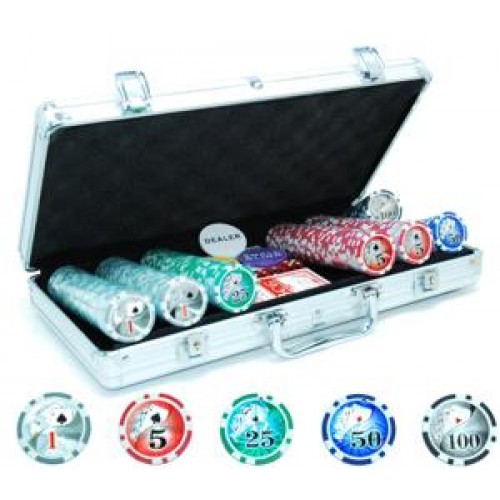 Poker Koffer 300 Stuks Las Vegas Laser Fiches