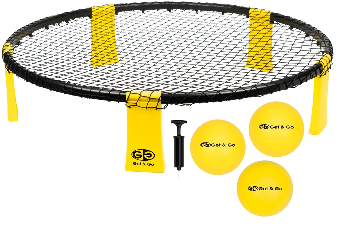 Smash Ball Set Met 3 Ballen + Pomp
