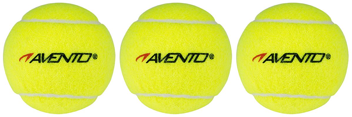 Tennisballen Avento gasgevuld 3-pack