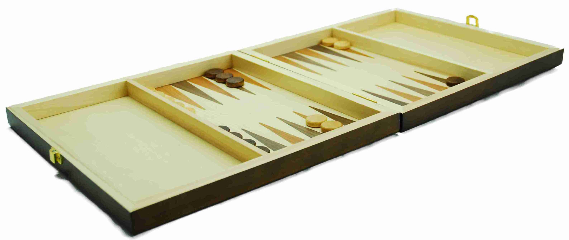 Houten Reis Schaak Dam Backgammon Cassette