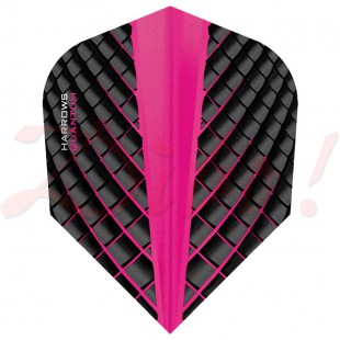 Harrows Flight Quantum Zwart Pink 6811