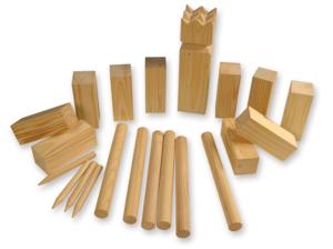 Kubb Game Spel Dennehout