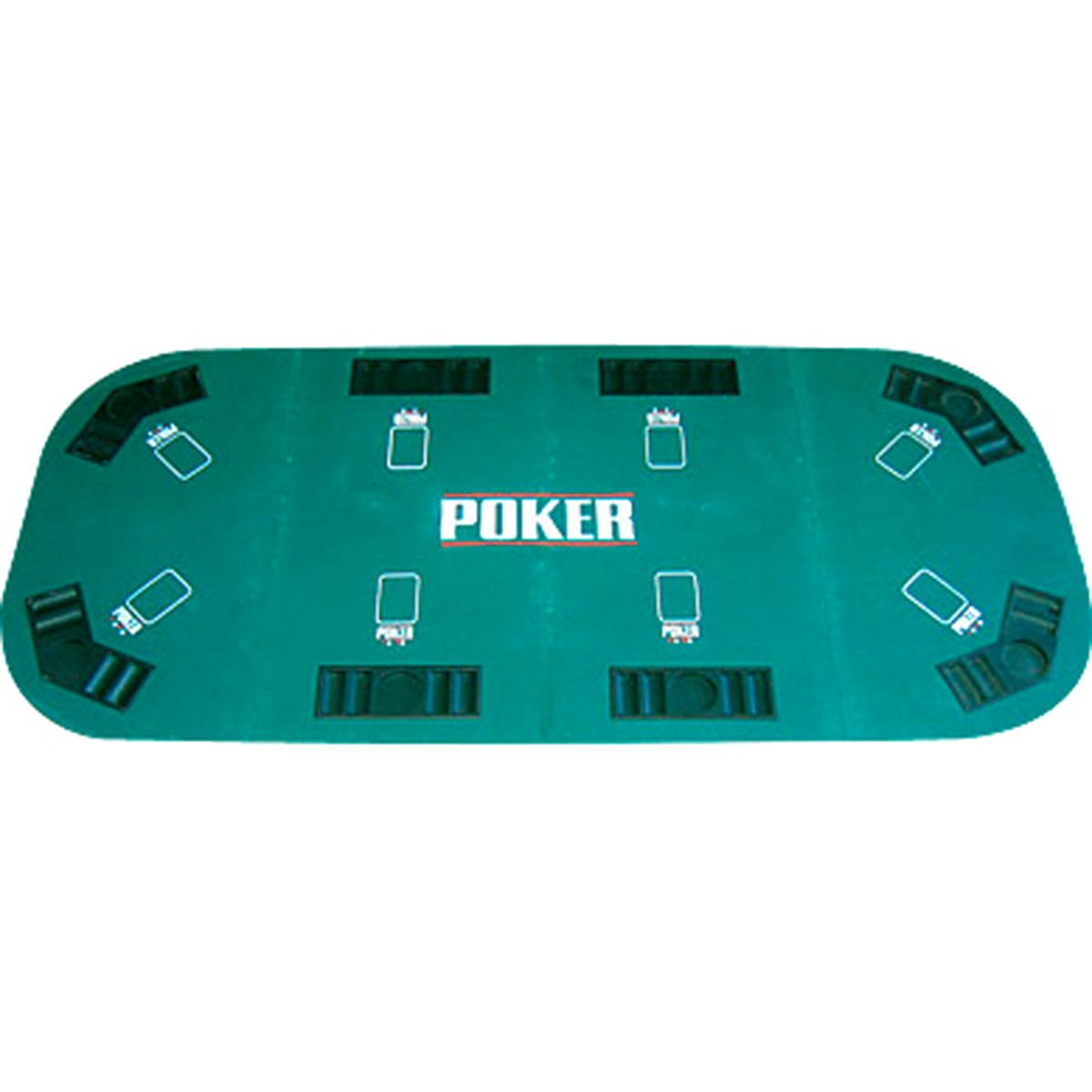 Poker Table Top Texas 180X90cm Tot 8 Spelers