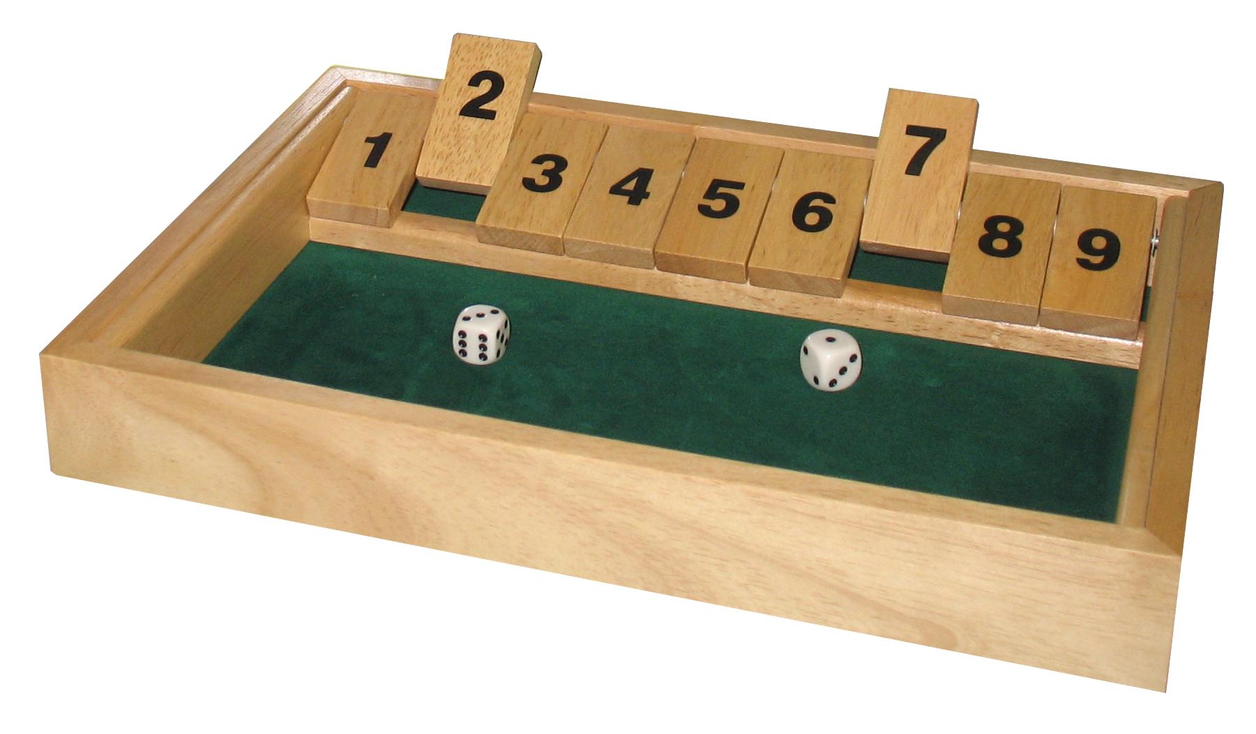 spel shut-the-box groot