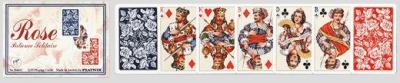 Patience Speelkaarten Rose Double Deck 65 x 44 mm