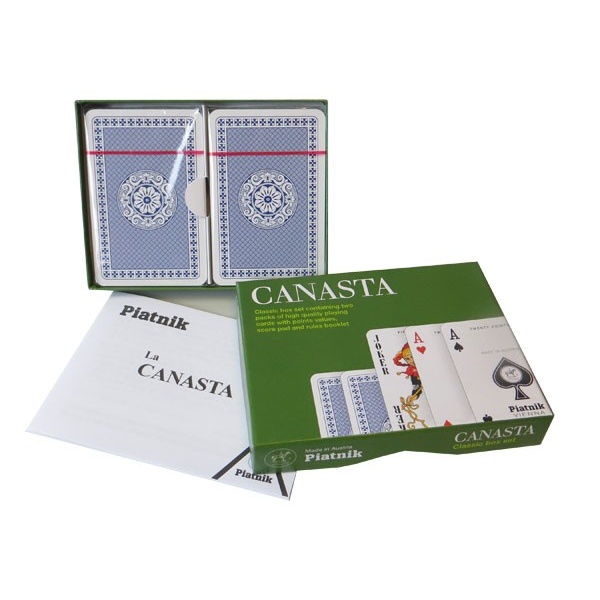 Speelkaarten Canasta Met Scoreblok