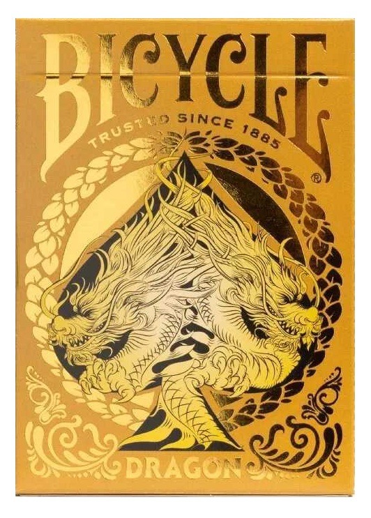 Bicycle speelkaarten Pokerkaarten | Dragon Gold Deck